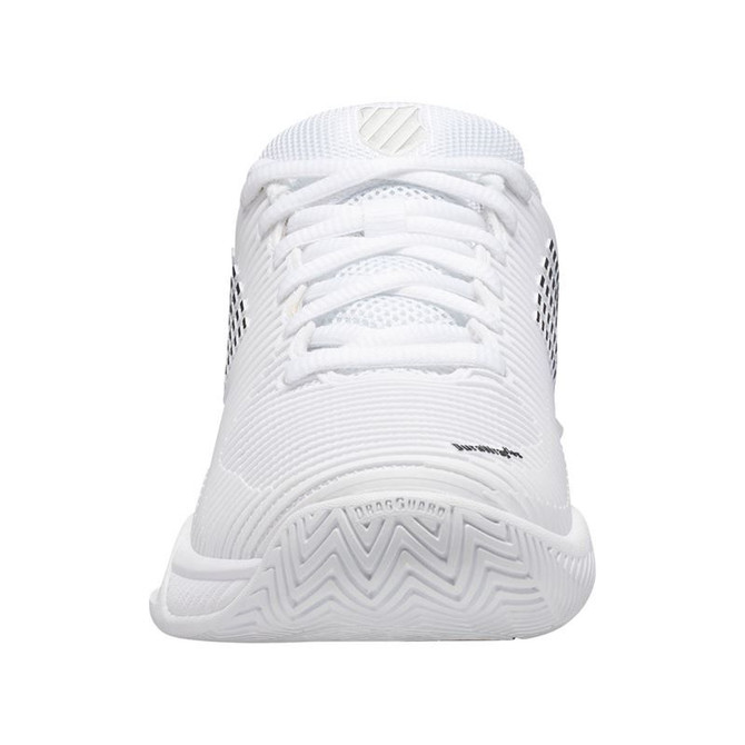 K Swiss Hypercourt Express 2 Junior Tennis Shoe - White/Black - Final Sale