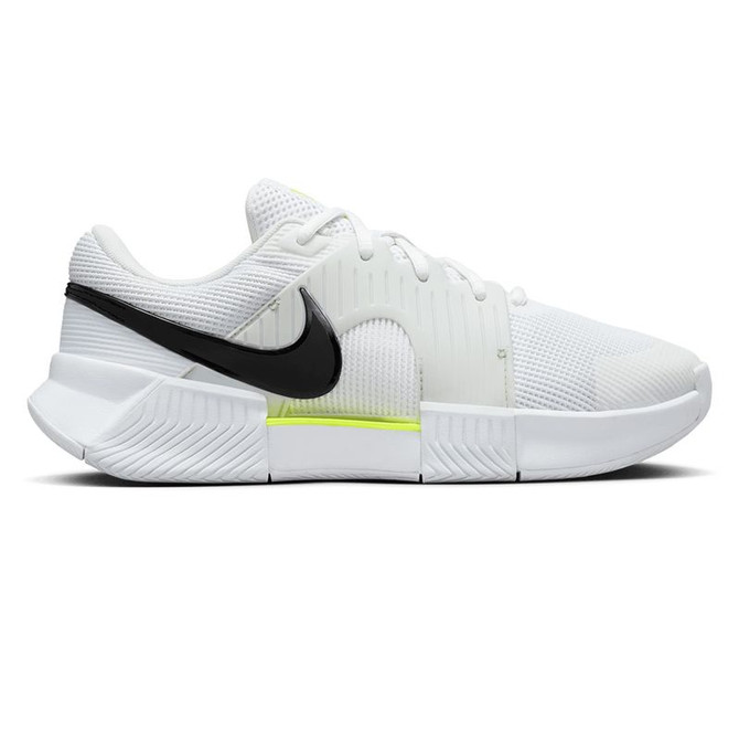 Nike Zoom GP Challenge 1.5 Womens Tennis Shoe - White/Black/Volt