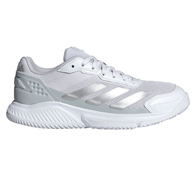 adidas Crazyquick LS Womens Padel Shoe - White/Silver