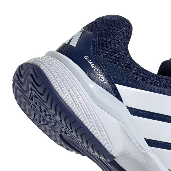 adidas Gamecourt 3 Mens Tennis Shoe - Dark Blue/White/Black
