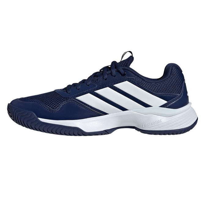 adidas Gamecourt 3 Mens Tennis Shoe - Dark Blue/White/Black