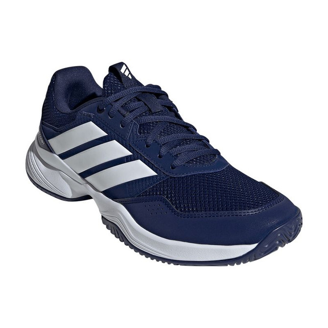 adidas Gamecourt 3 Mens Tennis Shoe - Dark Blue/White/Black