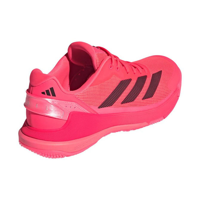 adidas Crazyquick LS Mens Padel Shoe - Solar Turbo/Black/Lucid Red