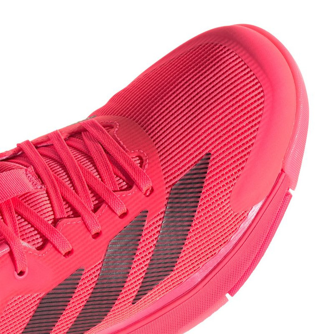 adidas Crazyquick LS Mens Padel Shoe - Solar Turbo/Black/Lucid Red