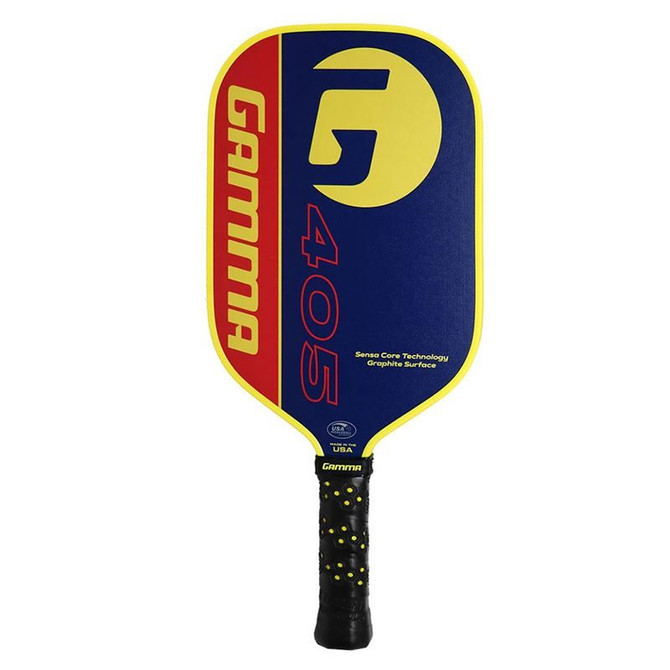 Gamma 405 Pickleball Paddle - Red/Yellow/Blue