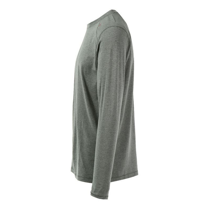 Tasc Beaver Falls Long Sleeve Crew - Heather Grey