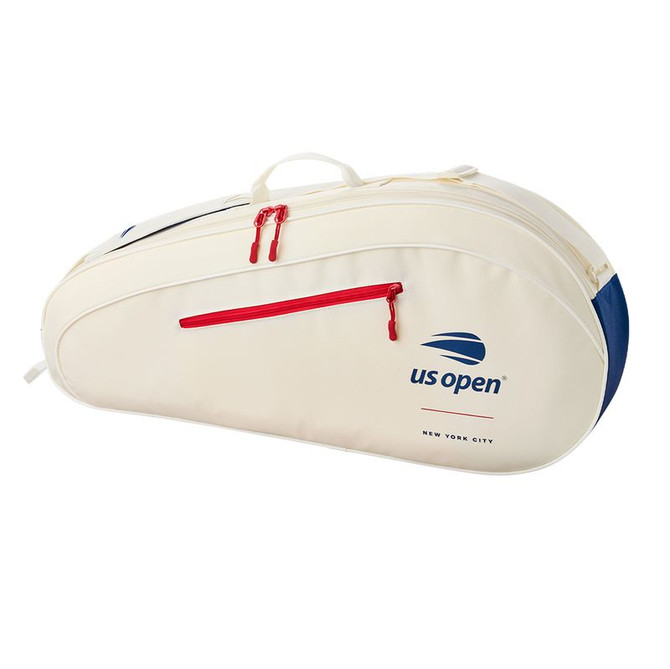 Wilson US Open Team 3 Pack Tennis Bag - White