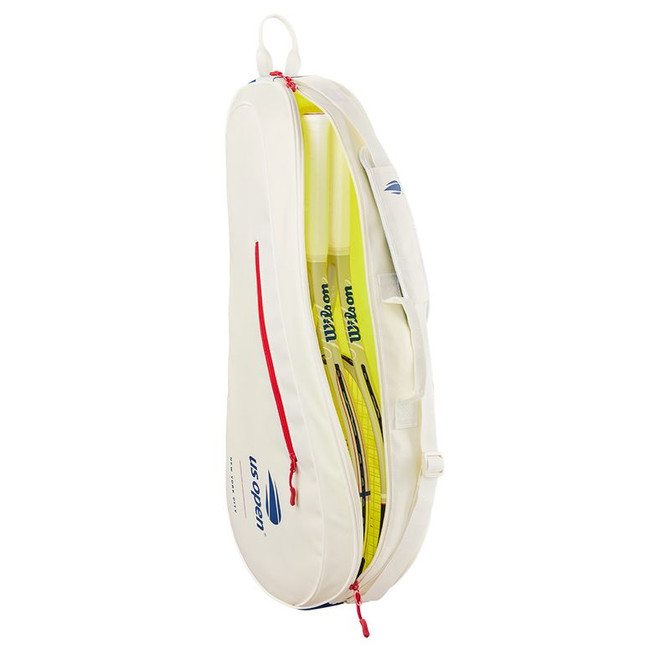 Wilson US Open Team 3 Pack Tennis Bag - White