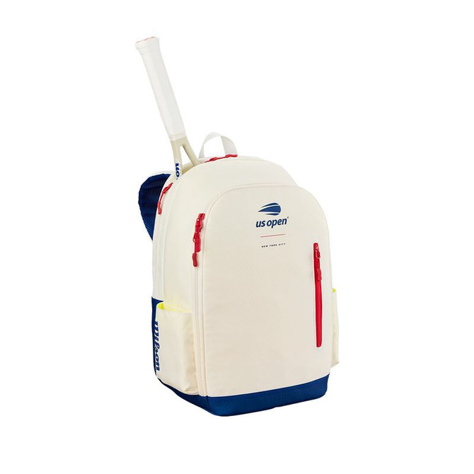 Wilson US Open Team Backpack Tennis Bag - White