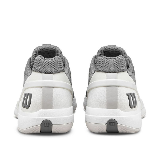 Wilson Rush Pro 5 Mens Tennis Shoe - Titanium/Black/Safety Yellow