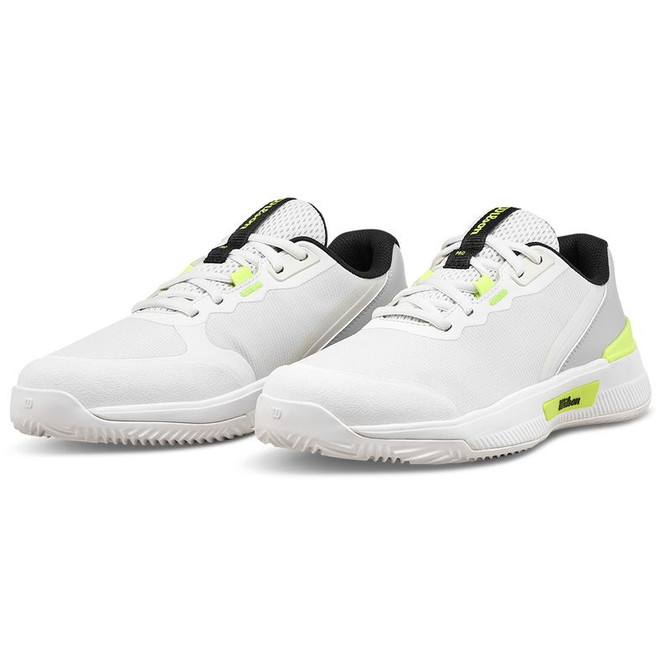 Wilson Intrigue Pro Womens Clay Tennis Shoe - Snow White/Snow White/Titanium