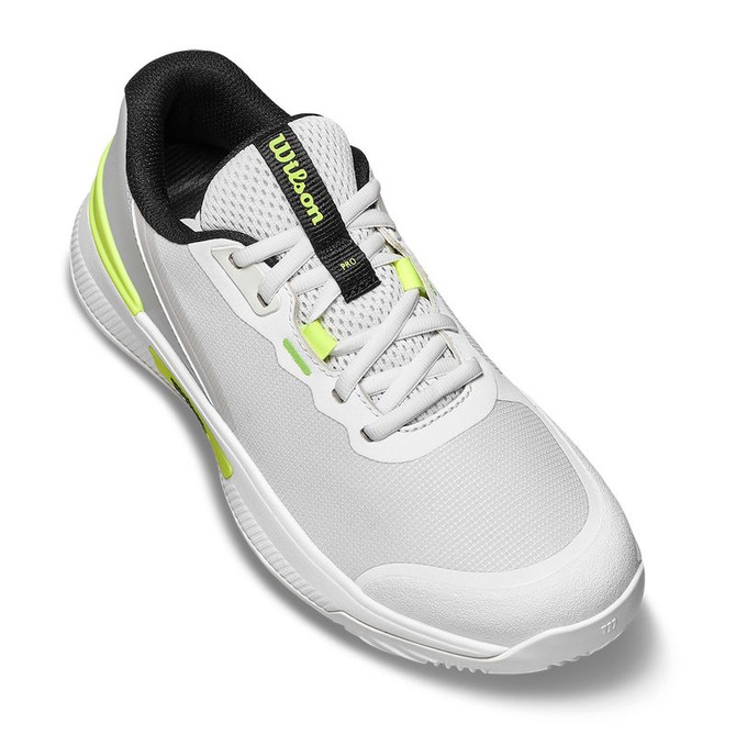 Wilson Intrigue Pro Womens Clay Tennis Shoe - Snow White/Snow White/Titanium