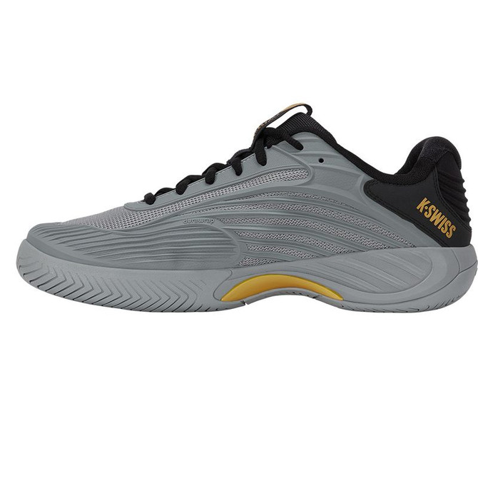 K Swiss Hypercourt Express 3 Mens Tennis Shoe - Ultimate Gray/Moonless Night/Gold