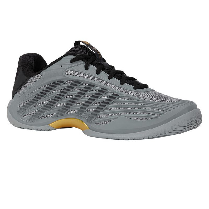 K Swiss Hypercourt Express 3 Mens Tennis Shoe - Ultimate Gray/Moonless Night/Gold