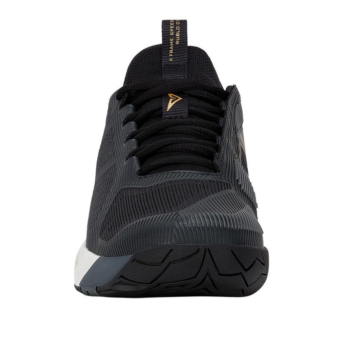 K Swiss K Frame Speed Rublo Mens Tennis Shoe - Moonless Night/Blanc de Blanc/Gold