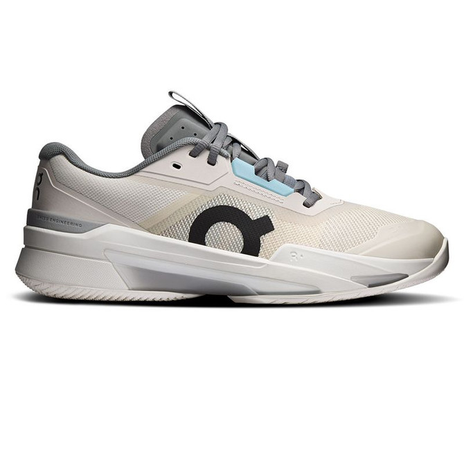 On The Roger Pro Fire Mens Tennis Shoe - Pearl/Ivory