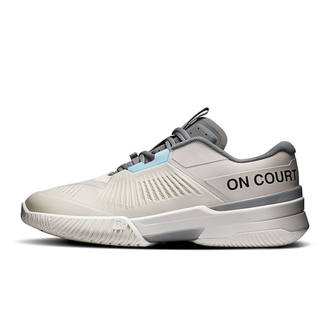 On The Roger Pro Fire Mens Tennis Shoe - Pearl/Ivory