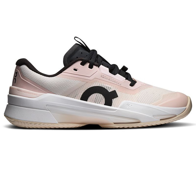On The Roger Pro Fire Womens Clay Tennis Shoe - Doe/White
