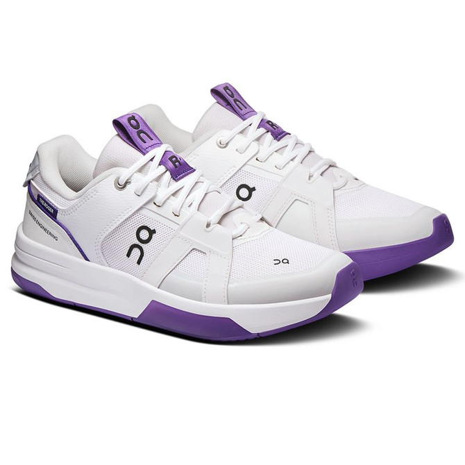 On The Roger Clubhouse Pro 2 Womens Tennis Shoe - White/Amethyst