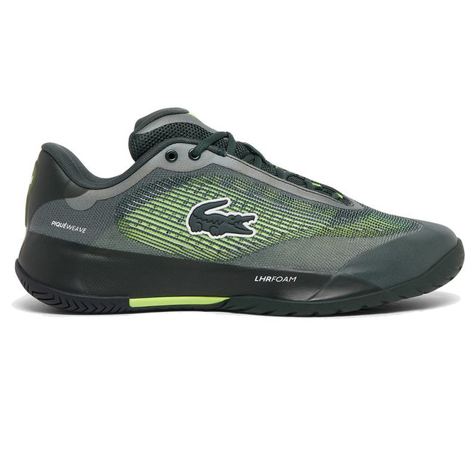 Lacoste AG-LT Pro Mens Tennis Shoe - Dark Green/Yellow