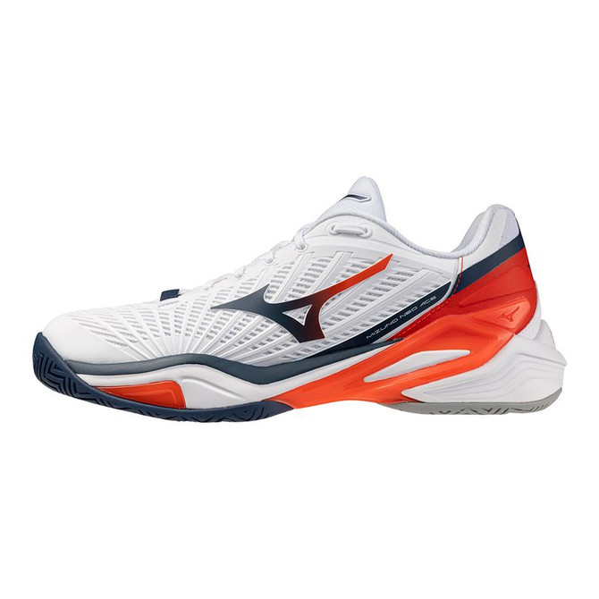 Mizuno Neo Ace Mens Tennis Shoe - Beacon Blue/White