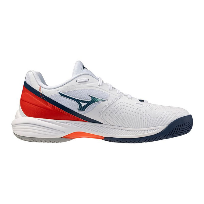 Mizuno Neo Ace Mens Tennis Shoe - Beacon Blue/White