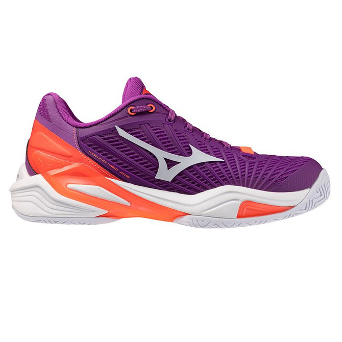 Mizuno Neo Ace Womens Tennis Shoe - Dahlia/White