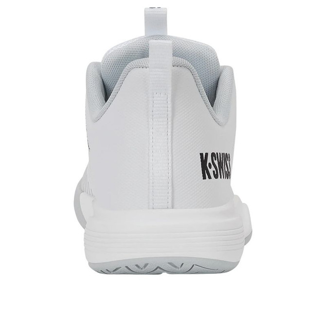 K Swiss Ultrashot Light Junior Tennis Shoe - White/Glacier Gray/Black