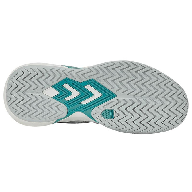 K Swiss Ultrashot 4 Womens Tennis Shoe - Glacier Gray/Blanc deBlanc/Baltic