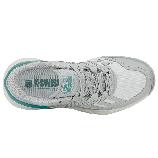 K Swiss Ultrashot 4 Womens Tennis Shoe - Glacier Gray/Blanc deBlanc/Baltic