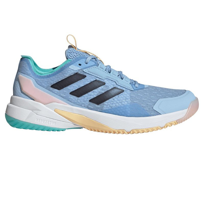 adidas Crazyflight 6 Womens Indoor Shoe - Glow Blue/Shadow Navy/Flash Aqua