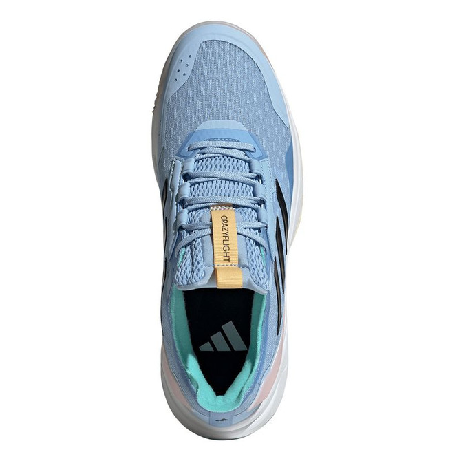adidas Crazyflight 6 Womens Indoor Shoe - Glow Blue/Shadow Navy/Flash Aqua