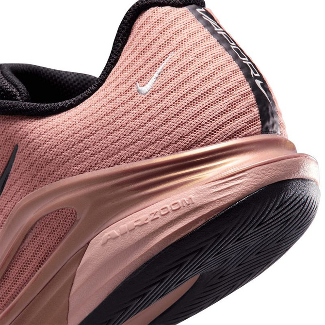 Nike Zoom Vapor 12 Womens Tennis Shoe - Metallic Red Bronze/Black/Pure Platinum