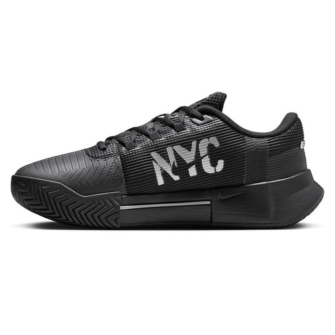 Nike Zoom GP Challenge 1.5 Osaka Womens Tennis Shoe - Black/Metallic Silver