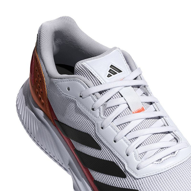 adidas Courtquick Mens Padel Shoe - White/Orange