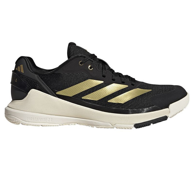 adidas Crazyquick LS Mens Padel Shoe - Black/Gold