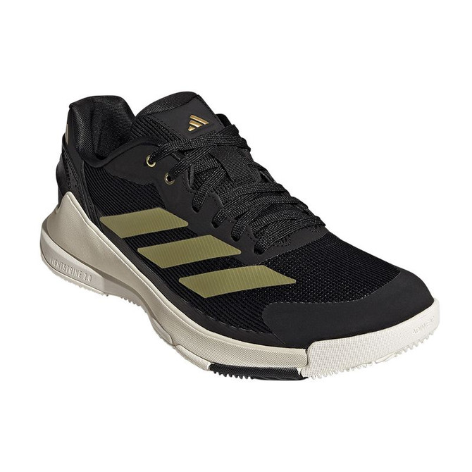 adidas Crazyquick LS Mens Padel Shoe - Black/Gold