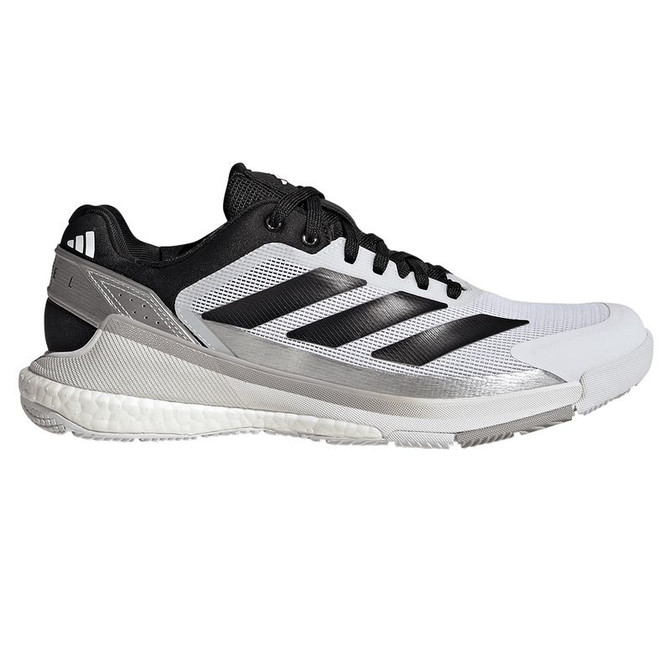 adidas Crazyquick Boost Mens Padel Shoe - White/Grey/Black