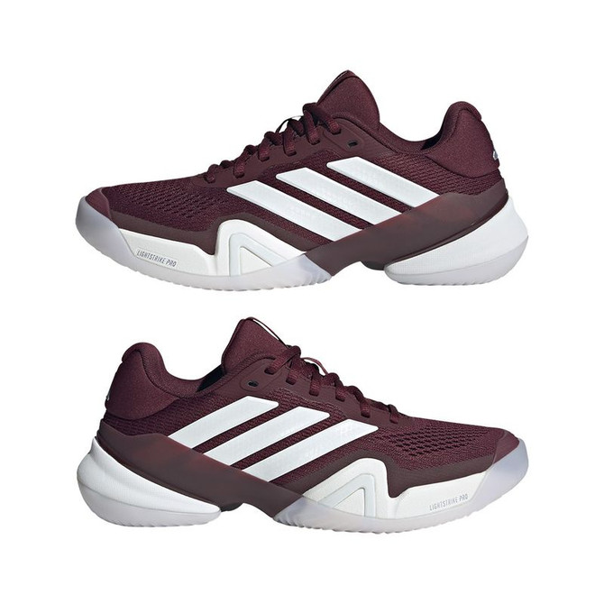 adidas Barricade 14 Womens Tennis Shoe - Maroon/White/White