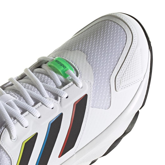 adidas CourtJam Control 3 Mens Tennis Shoe - White/Black