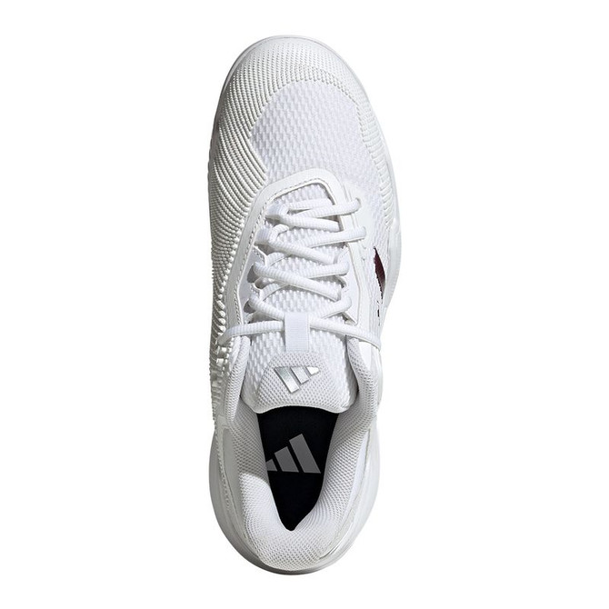 adidas Sole Match Control 2 Mens Tennis Shoe - White/Maroon/Grey