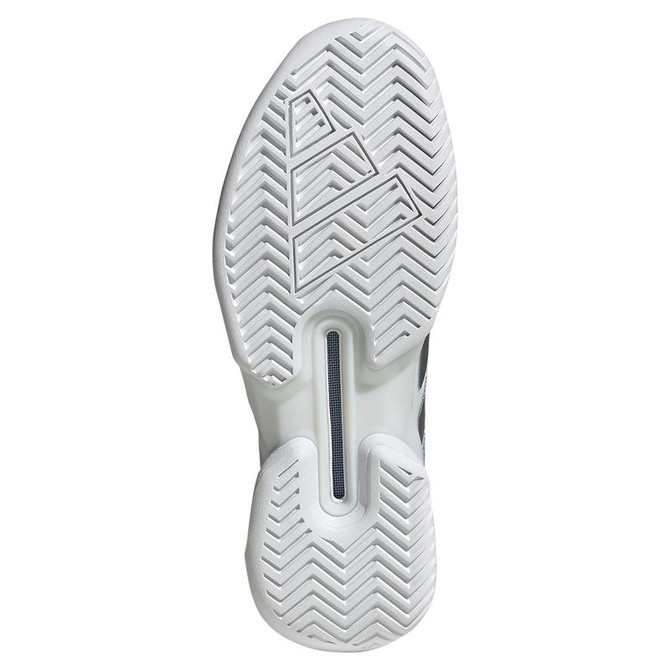 adidas Adizero Ubersonic 5 Mens Tennis Shoe - White/Tech Grey/Maroon