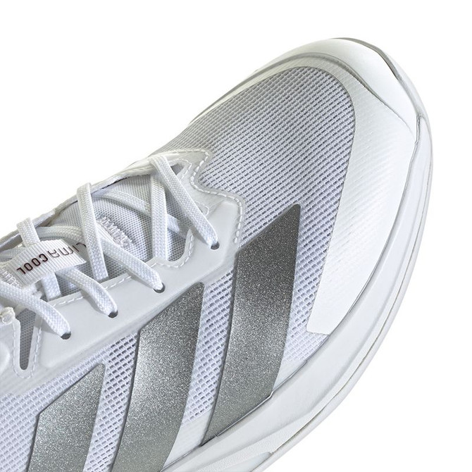 adidas Adizero Ubersonic 5 Mens Tennis Shoe - White/Tech Grey/Maroon