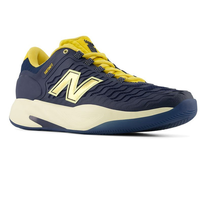 New Balance CT-Rally v2 Mens Tennis Shoe D Width - Navy/Yellow