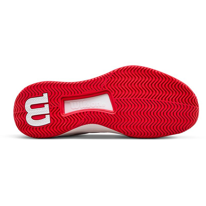 Wilson Intrigue Tour Womens Tennis Shoe - White/White/Wilson Red
