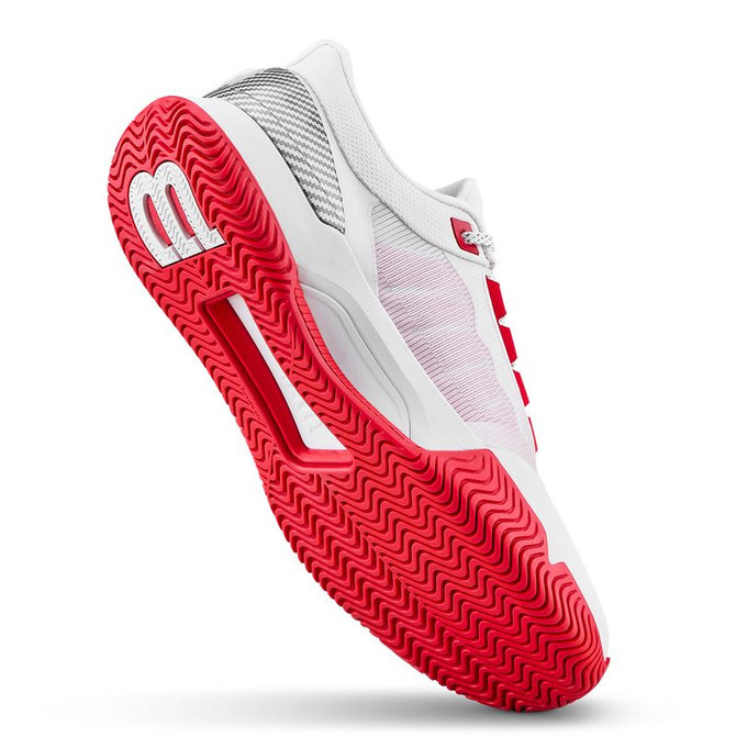 Wilson Intrigue Tour Womens Tennis Shoe - White/White/Wilson Red