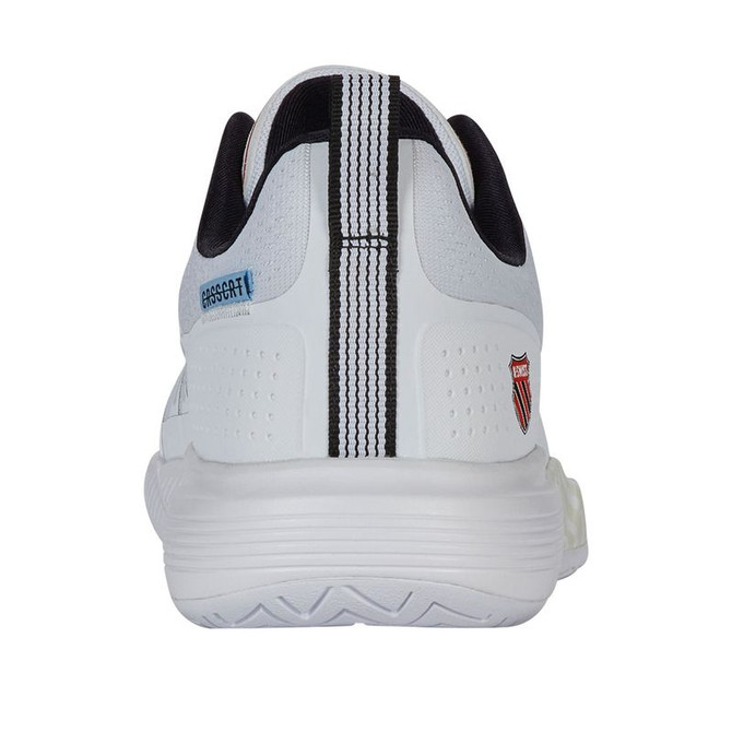 K Swiss Ultra Court Mens Pickleball Shoe - White/Black/Mars Red - 3