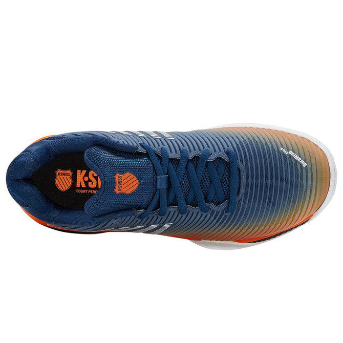 K Swiss Hypercourt Express 2 Mens Tennis Shoe - Blue Opal/Black/White - 6