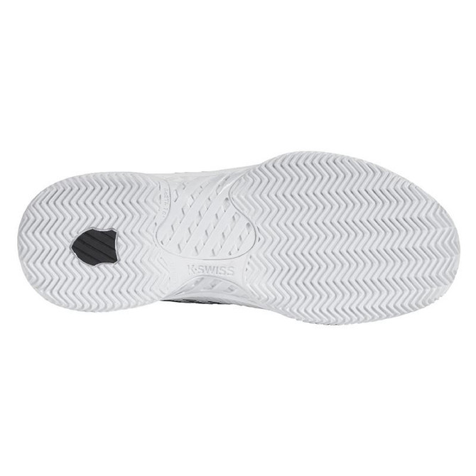 K Swiss Hypercourt Express 2 Clay Mens Tennis Shoe - White/Black - 2