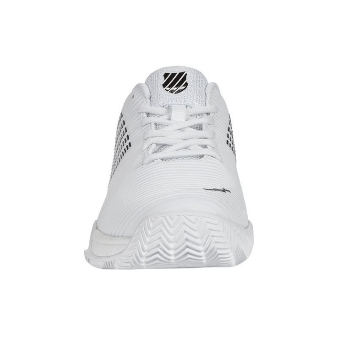 K Swiss Hypercourt Express 2 Clay Mens Tennis Shoe - White/Black - 4